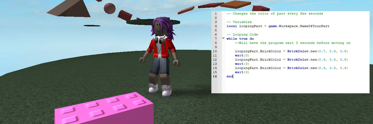 Loops And Brickcolor - how to change brickcolor with lua roblox studio