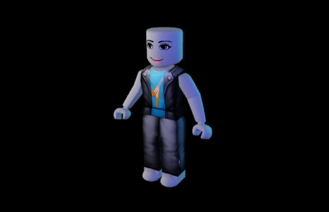 Women's suit for the character Roblox Template - Mediamodifier